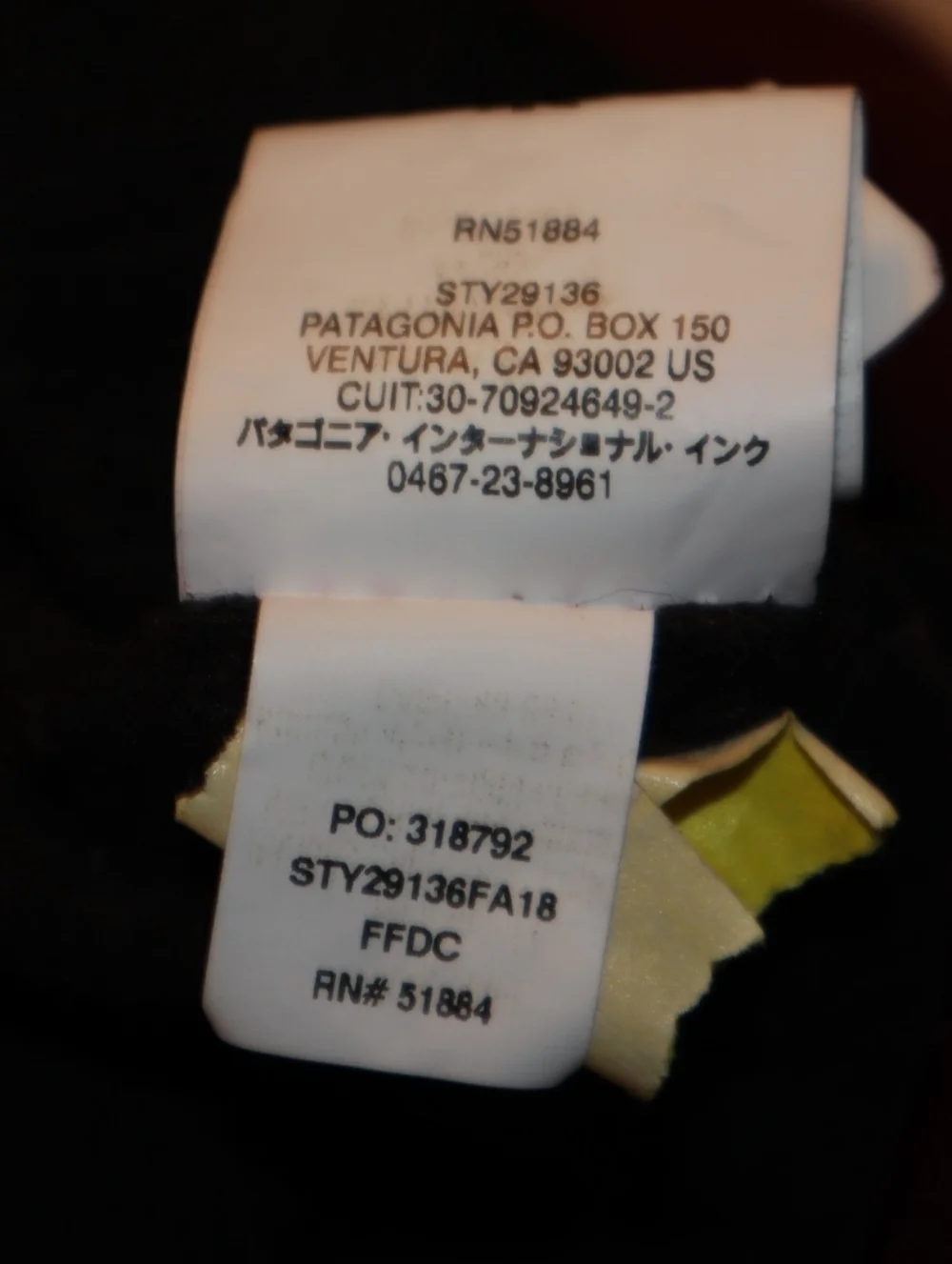 Patagonia‎ Ear Flap Hat Free Folk: Dark Current